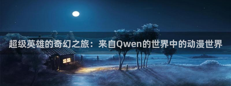 里番监禁动漫在线观看：超级英雄的奇幻之旅：来自Qwen的世界中的动漫世界配图