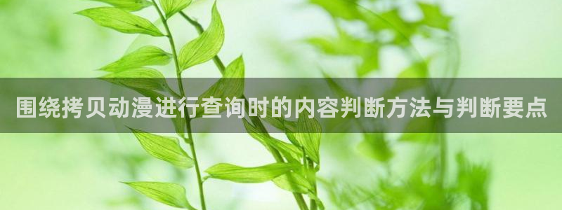 肉番里番动漫在线观看：围绕拷贝动漫进行查询时的内容判断方法与判断要点配图