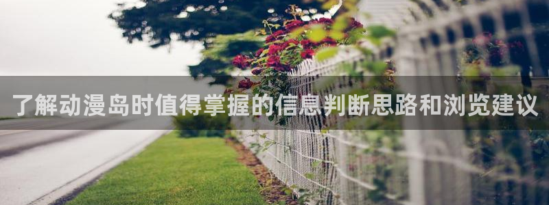调教里番动漫在线观看:了解动漫岛时值得掌握的信息判断思路和浏览建议配图